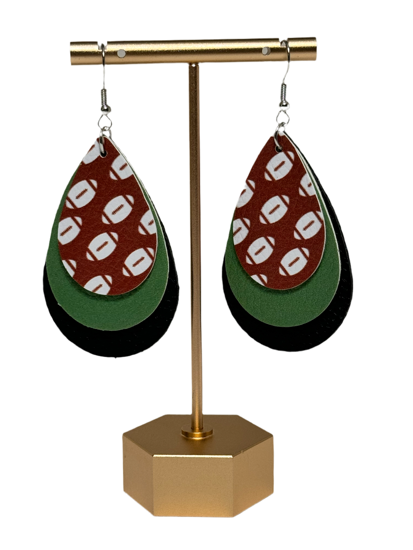 Football Earrings