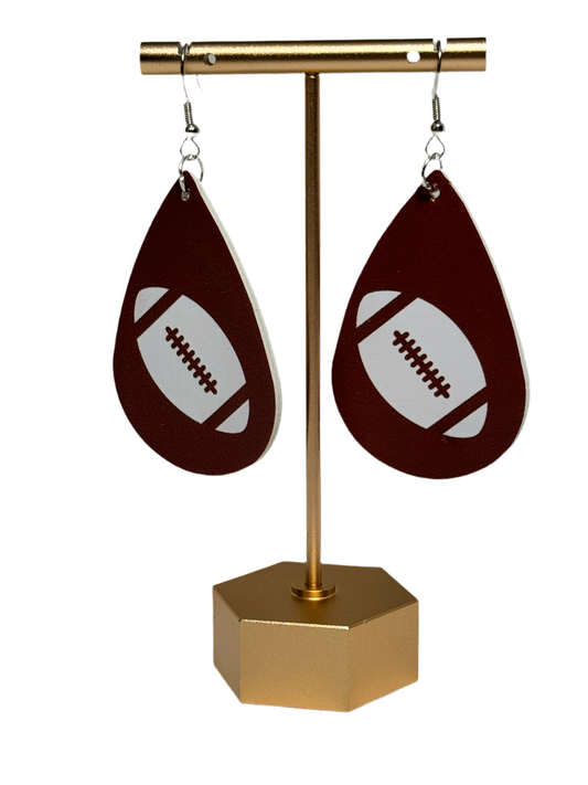 Football Earrings