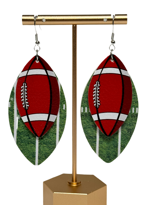 Football Earrings