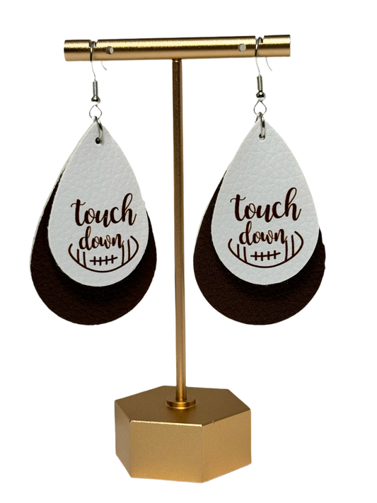 Football Earrings